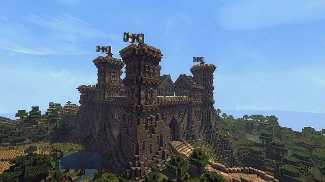 Castle Building Ideas in Minecraft