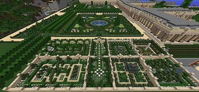 Building a Garden in Minecraft