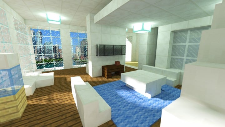 Minecraft Swyscraper Penthouse