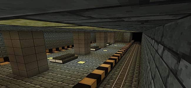 Building a Subway Station in Minecraft