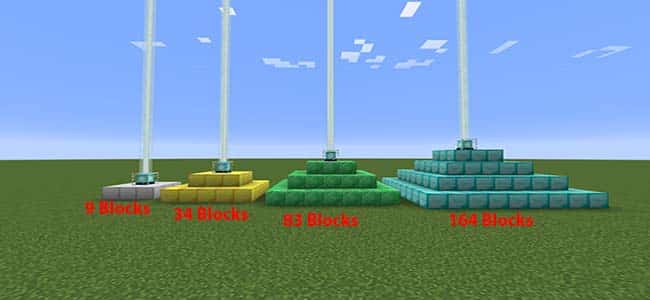 how to use beacon minecraft