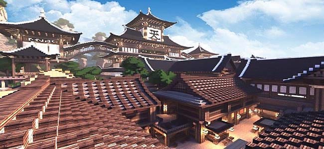 Asian Minecraft Building Style
