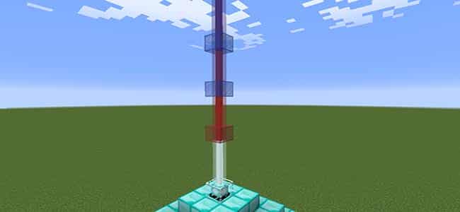 Changing Beacon Beam Color in Minecraft