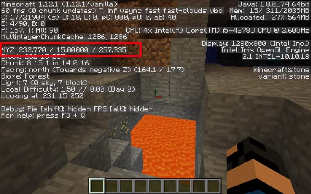 How to Find Minecraft Diamonds Using Coordinates and Mining Layers
