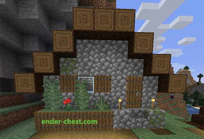 easy and simple minecraft house example