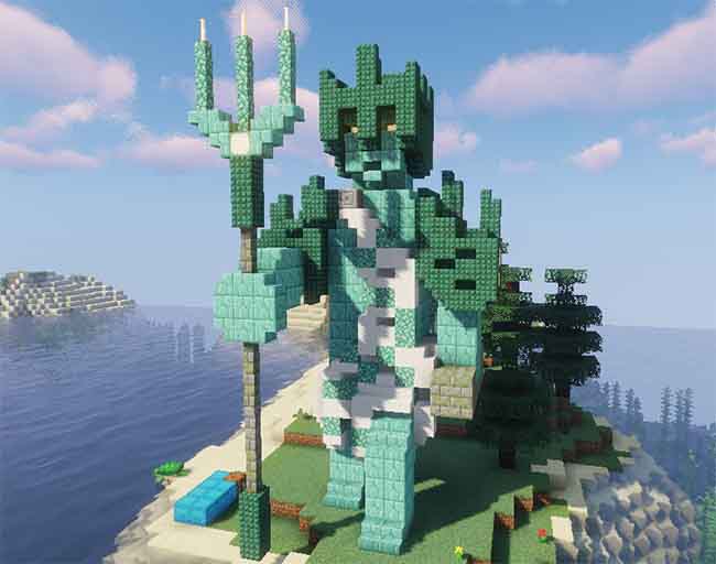 minecraft simple statues