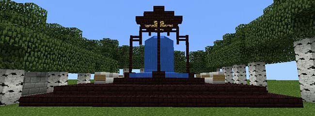 Nether Fountain in Minecraft