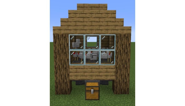 Minecraft Automatic Farm Eggs and Chicken