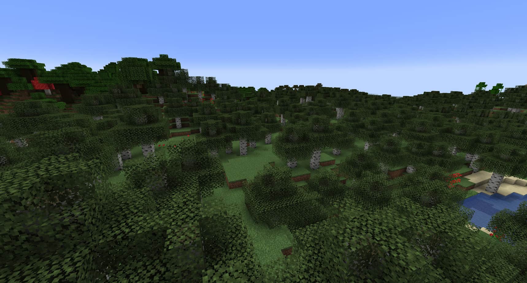 Minecraft Forest biome