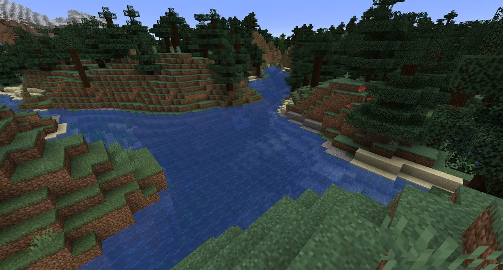 Minecraft river biome