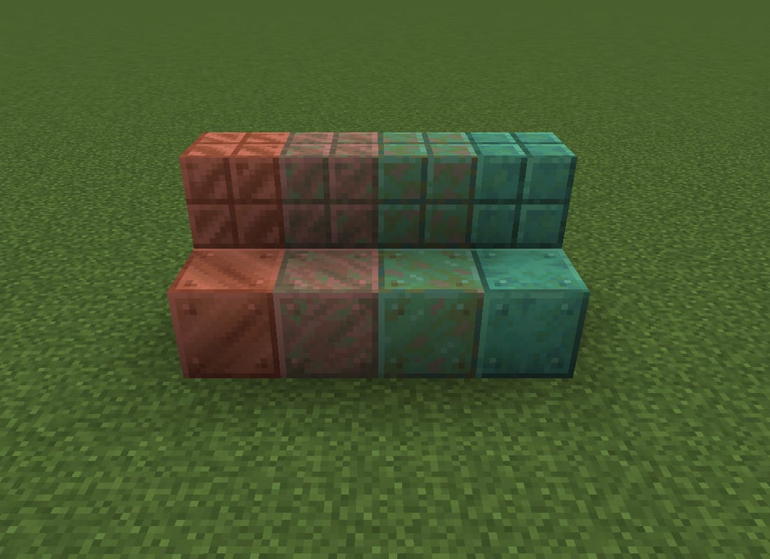 Minecraft Copper Blocks