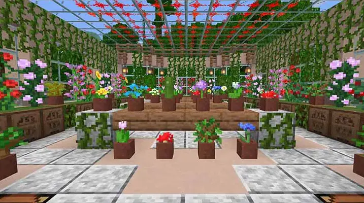 8 Minecraft Garden Ideas And Designs, How To Build A Flower Garden In Minecraft