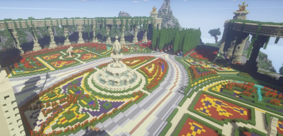 Minecraft Garden Design