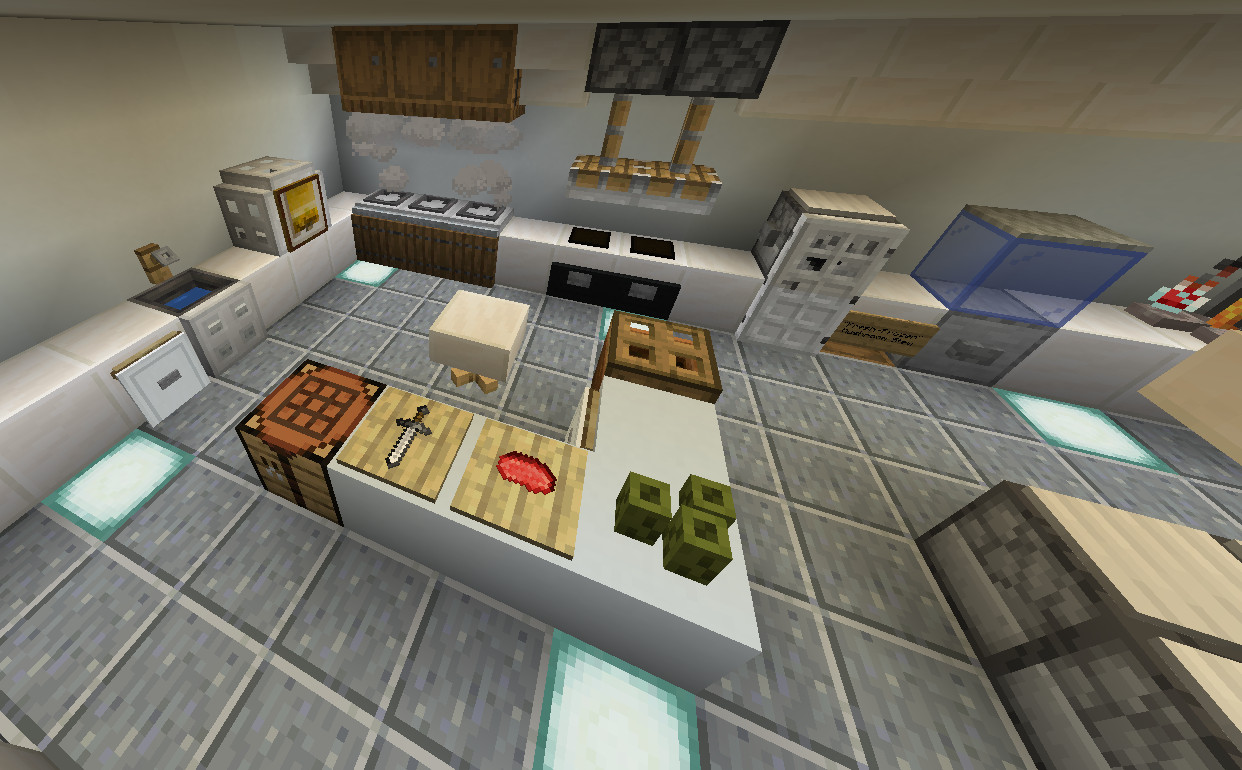 minecraft kitchen no mods