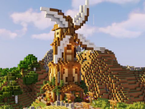 8 Minecraft Windmill Designs to Build