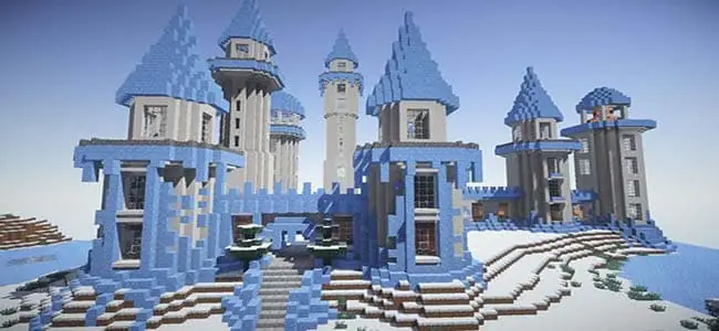 Minecraft Frozen Castle