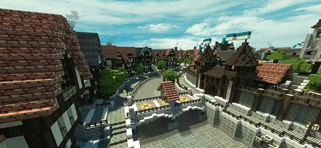 Medieval Minecraft Village