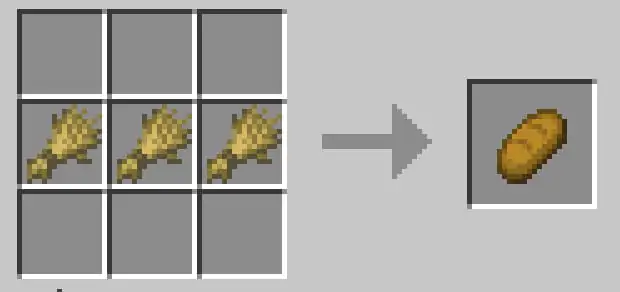 Minecraft Bread Recipe