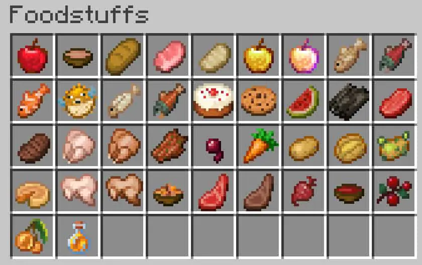 Minecraft Food Guide: Best Foods Ranked + Recipes (2026) - EnderChest minecraft-food-guide