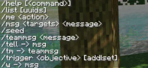minecraft commands and cheats