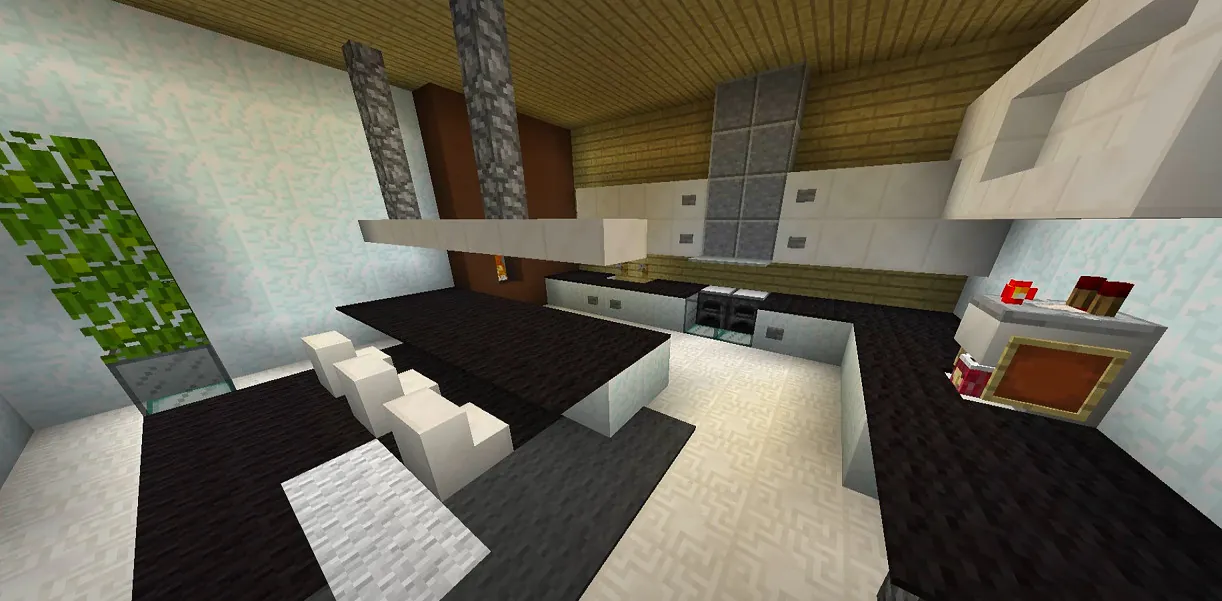 spacious kitchen