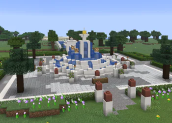 minecraft-fountain-large-quartz-tiers