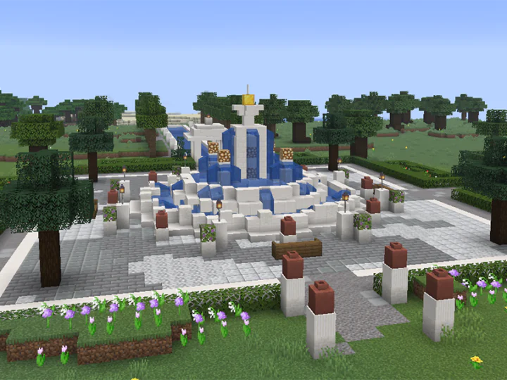 13 Best Minecraft Fountain Design Ideas (With Photos)